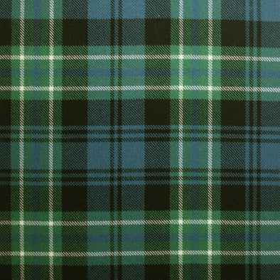 Great Scot Tartan Plaid Arbuthnot green blue white check