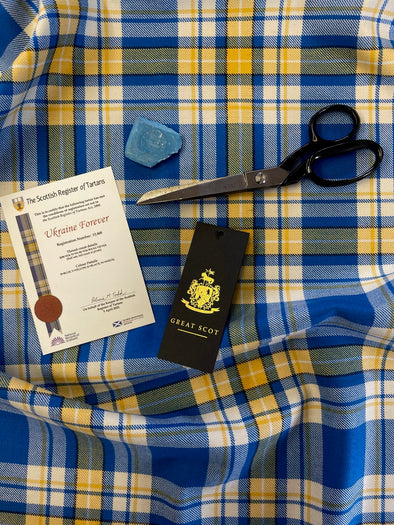 UKRAINE FOREVER Cloth (13oz Wool Cloth)