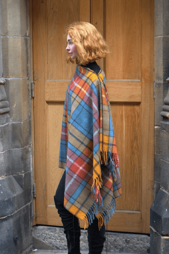 Tartan Poncho | Extra Warmth (Buchanan Antique)