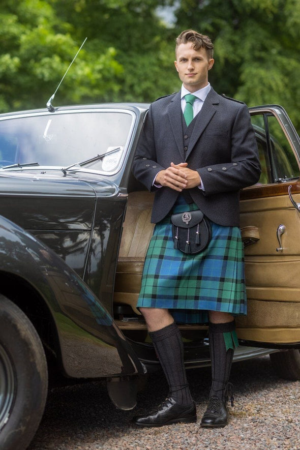 Gent's Premium Kilt 40"W, 23"-27"L (MacKay Ancient)