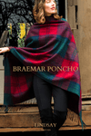 Great Scot Braemar Poncho Lindsay Tartan Iconic. Where Royalty go for Tartan Celebrity  Darling Great Scot Founded by Margo Page on a Mission to save Scottish Tartan Mills