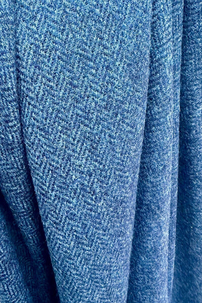 Brigadoon Skirt |  Lorne Blue Tweed