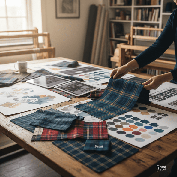 Bespoke Tartan Design with Official Registration & Yarn Samples