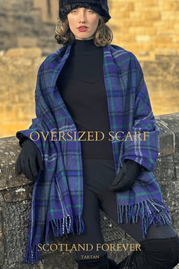Luxury Oversized Scarf (Scotland Forever) | Extra Warmth