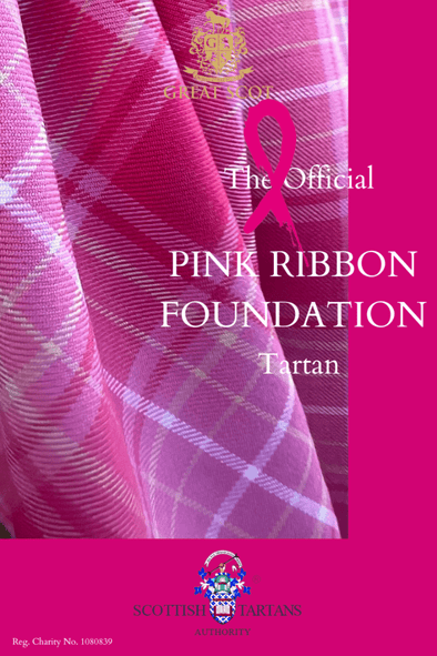CURAIDH 12oz Cloth (The Official Pink Ribbon Tartan)