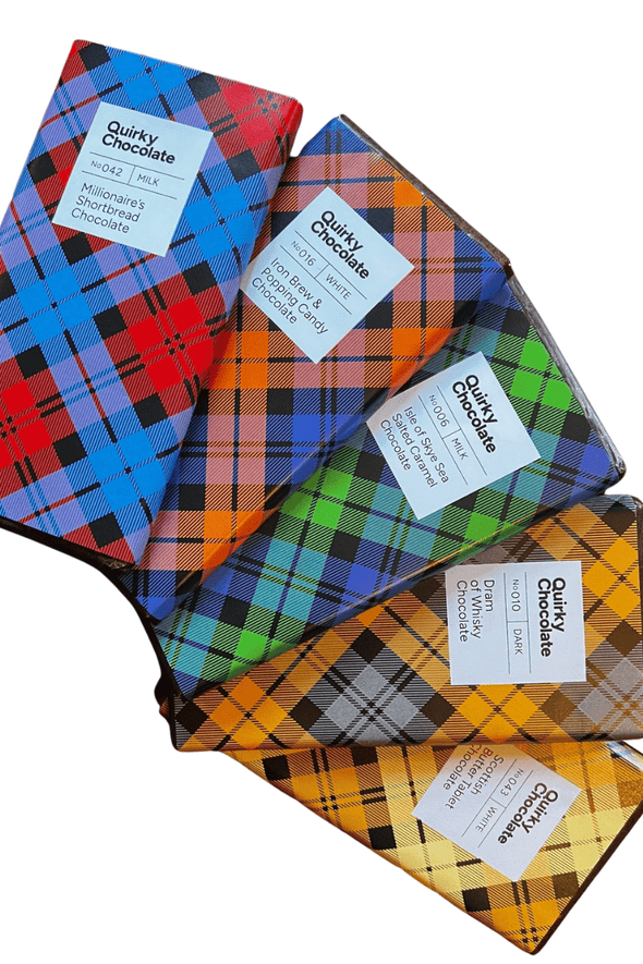 Scottish Chocolate Gift Set | 5 Authentic Scottish Flavours