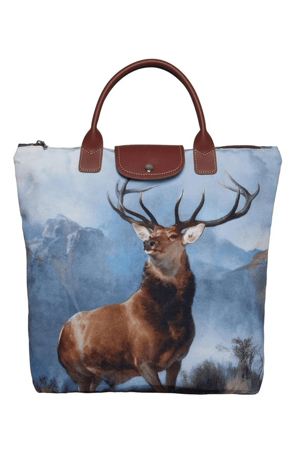 Monarch of the Glen Folding Shopping Bag