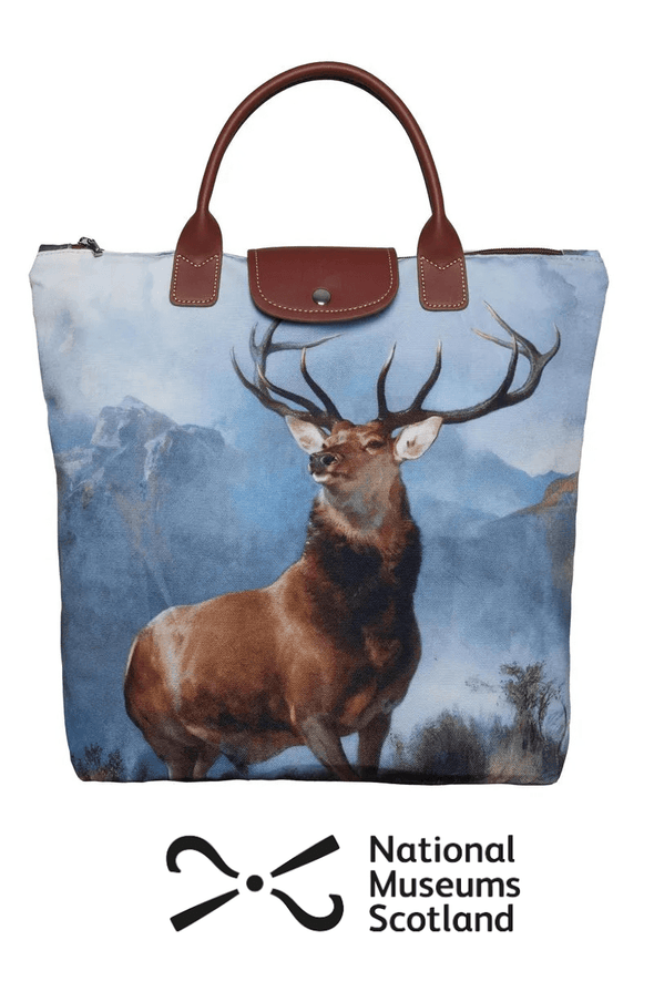 Monarch of the Glen Folding Shopping Bag