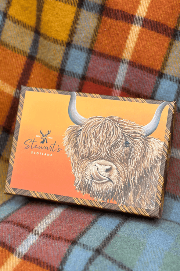 Highland Cow Shortbread Gift Box