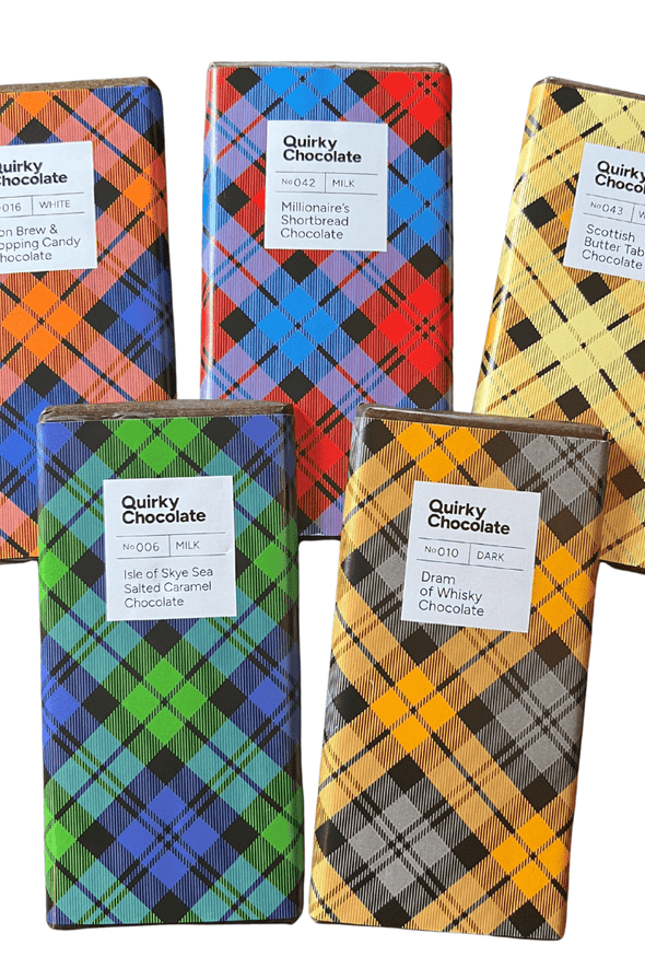 Scottish Chocolate Gift Set | 5 Authentic Scottish Flavours