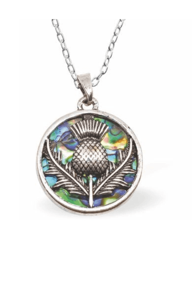 Aurora Thistle Necklace
