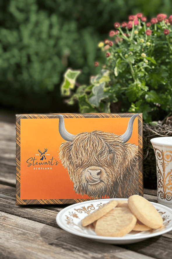 Highland Cow Shortbread Gift Box