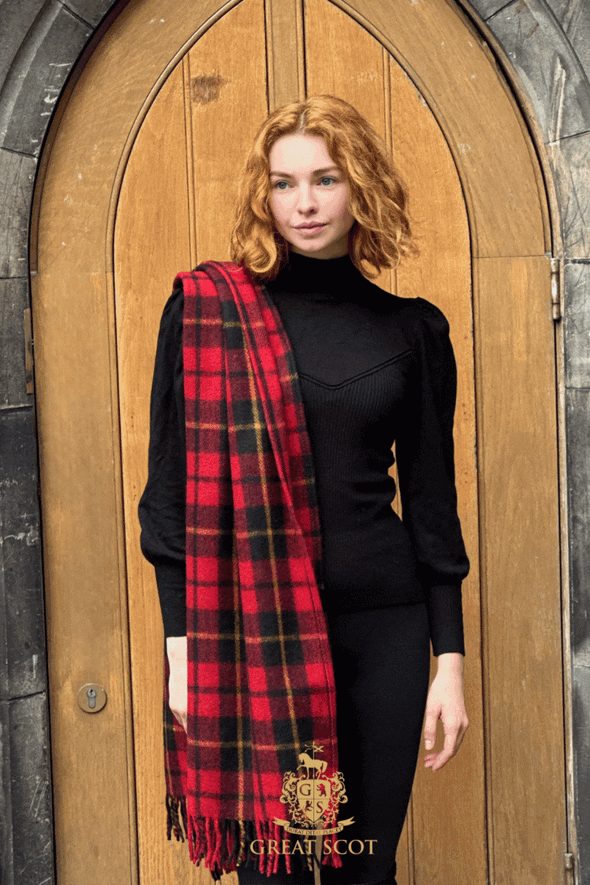 Luxury Oversized Scarf (Wallace) | Extra Warmth