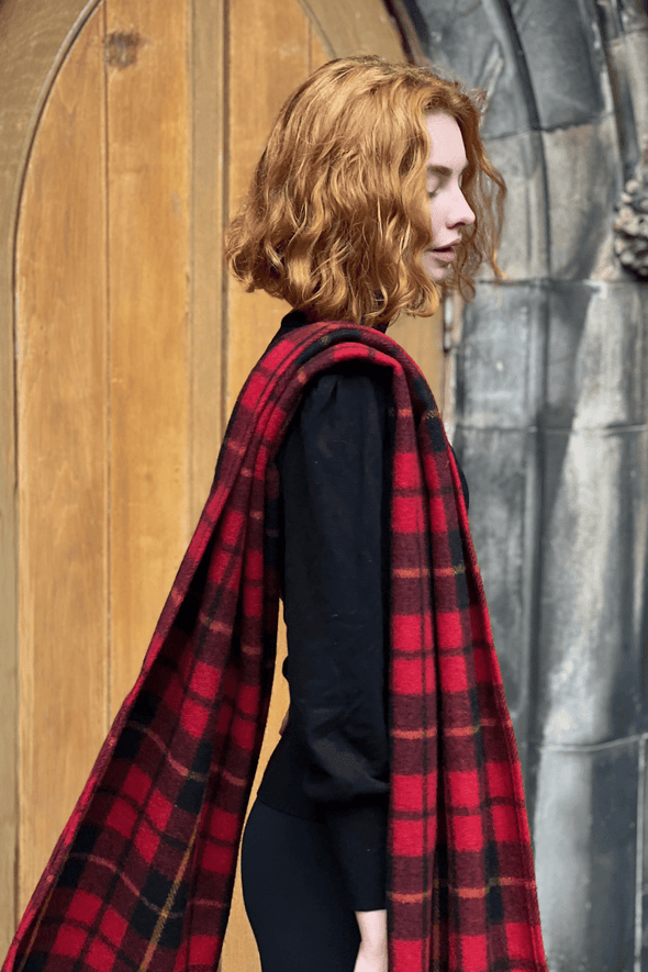 Luxury Oversized Scarf (Wallace) | Extra Warmth