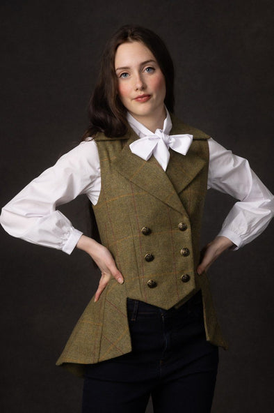 SAMPLE Lady Mary Waistcoat (Kenmore Tweed)