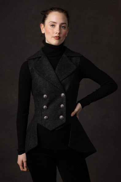SAMPLE Lady Mary Waistcoat (Torridon Tweed)