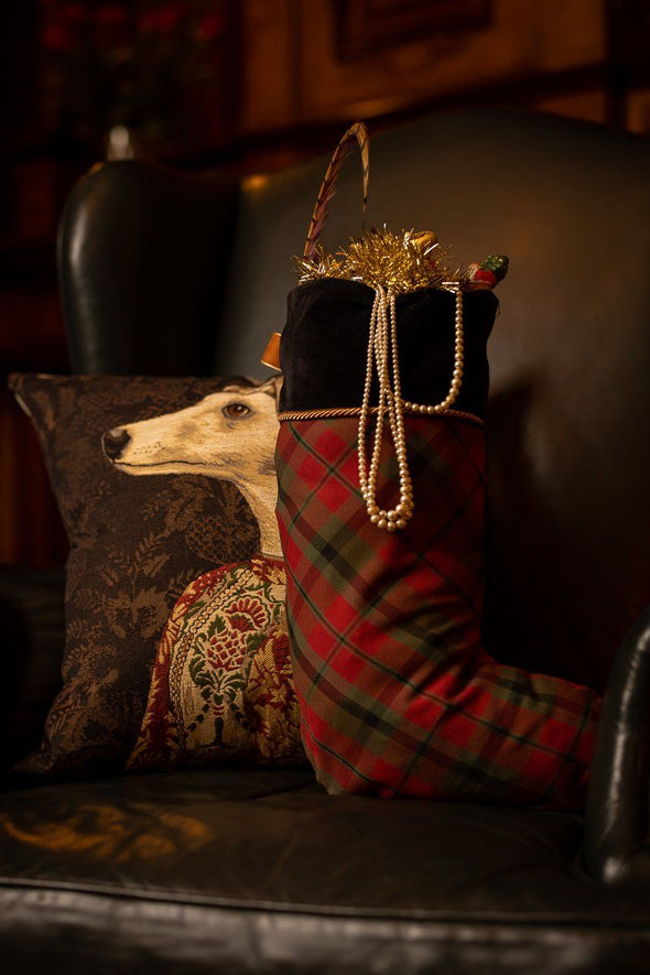 Luxury Christmas Stocking (Fine Wool Tartan)
