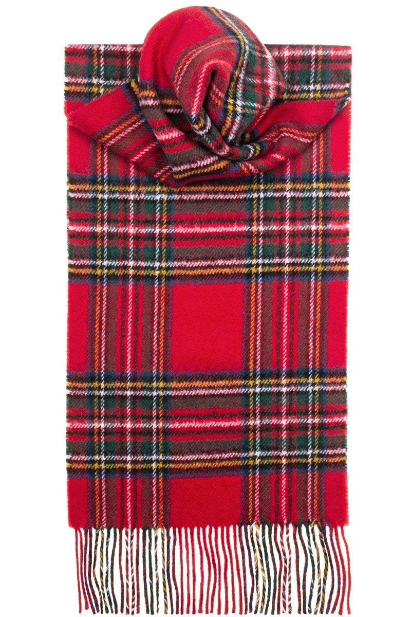 Luxury Lambswool Scarf (Stewart Royal Modern) – Great Scot