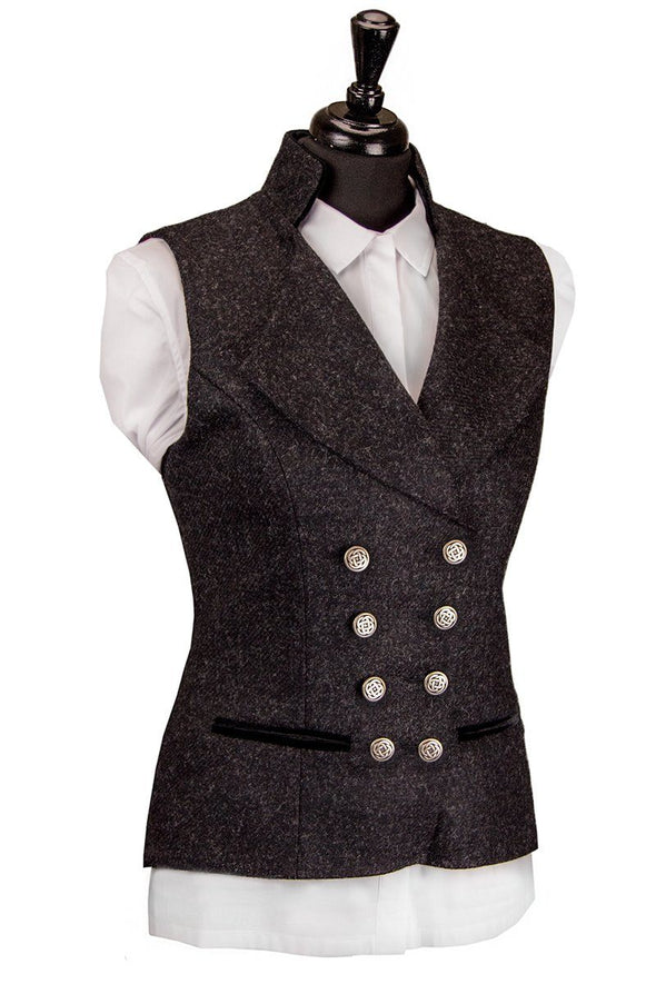Lady's Regency Waistcoat (Torridon Tweed)