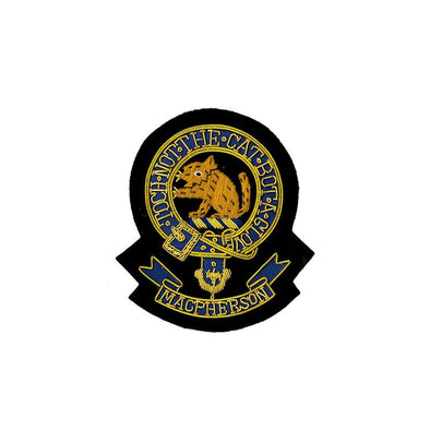 Heraldic Clan Crest Appliqué (MacPherson)